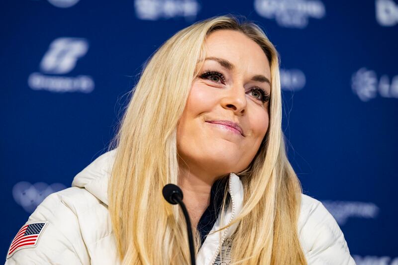 La estadounidense Lindsey Vonn