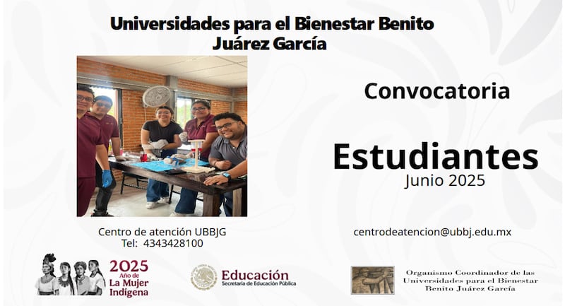 Convocatoria UBBJG