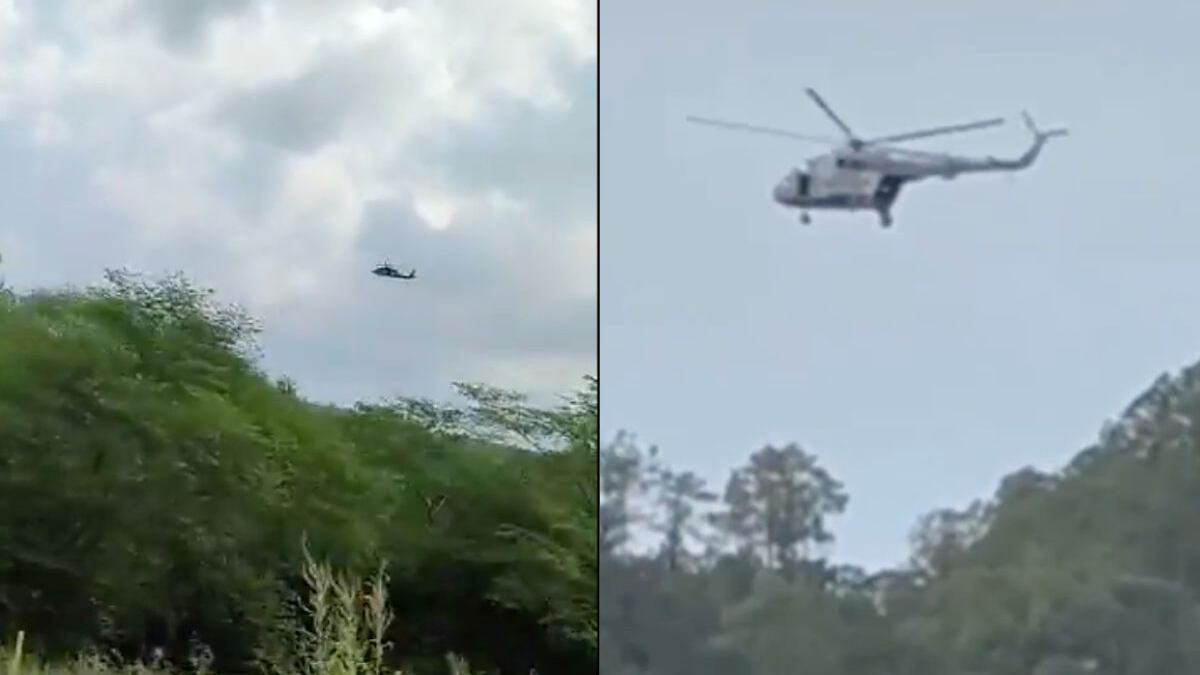 Operativo militar en Baridaguato, Sinaloa.