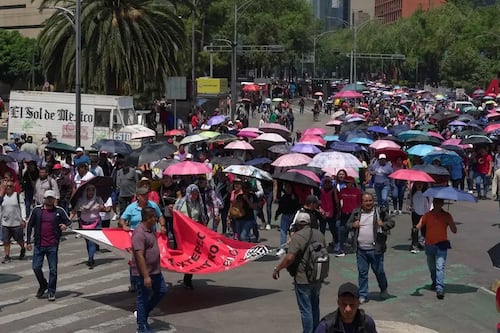 CNTE inicia plantón indefinido en el Zócalo; estas son las calles afectadas en CDMX