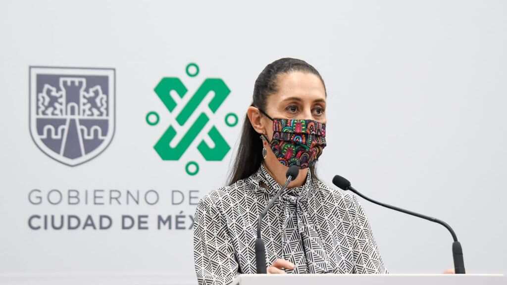 Claudia Sheinbaum, jefa de gobierno de la CDMX.