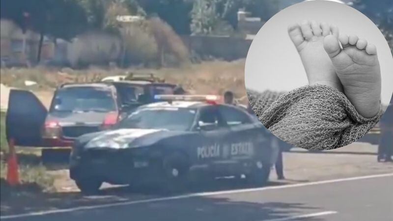 Abandonan cadáver de bebé en Ozumba, Estado de México