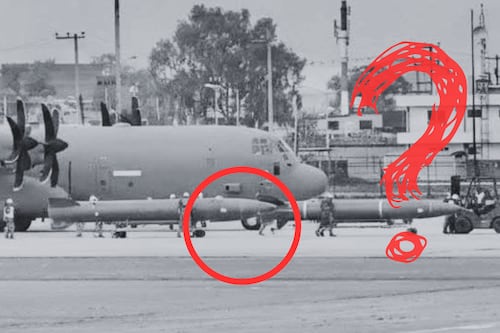 ¿El avión militar de EE. UU. que aterrizó en Toluca descargó misiles? Esto sabemos