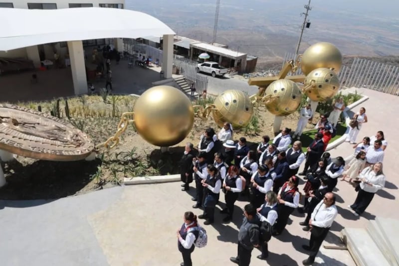 Se espera una afluencia de miles de feligreses a este punto ubicado a 500 metros aproximadamente del Cerro del Cubilete.