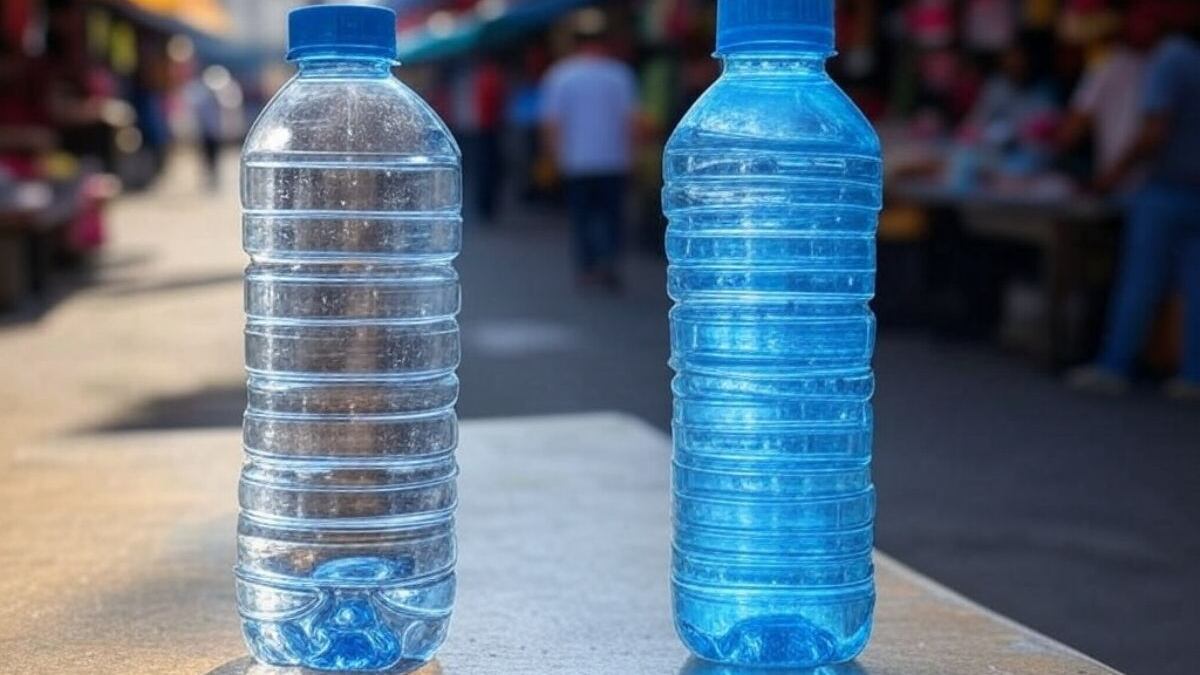 Rellenan botellas con agua sucia: ¿Cómo saber si es original o pirata? Así las manipulan y las venden en la calle