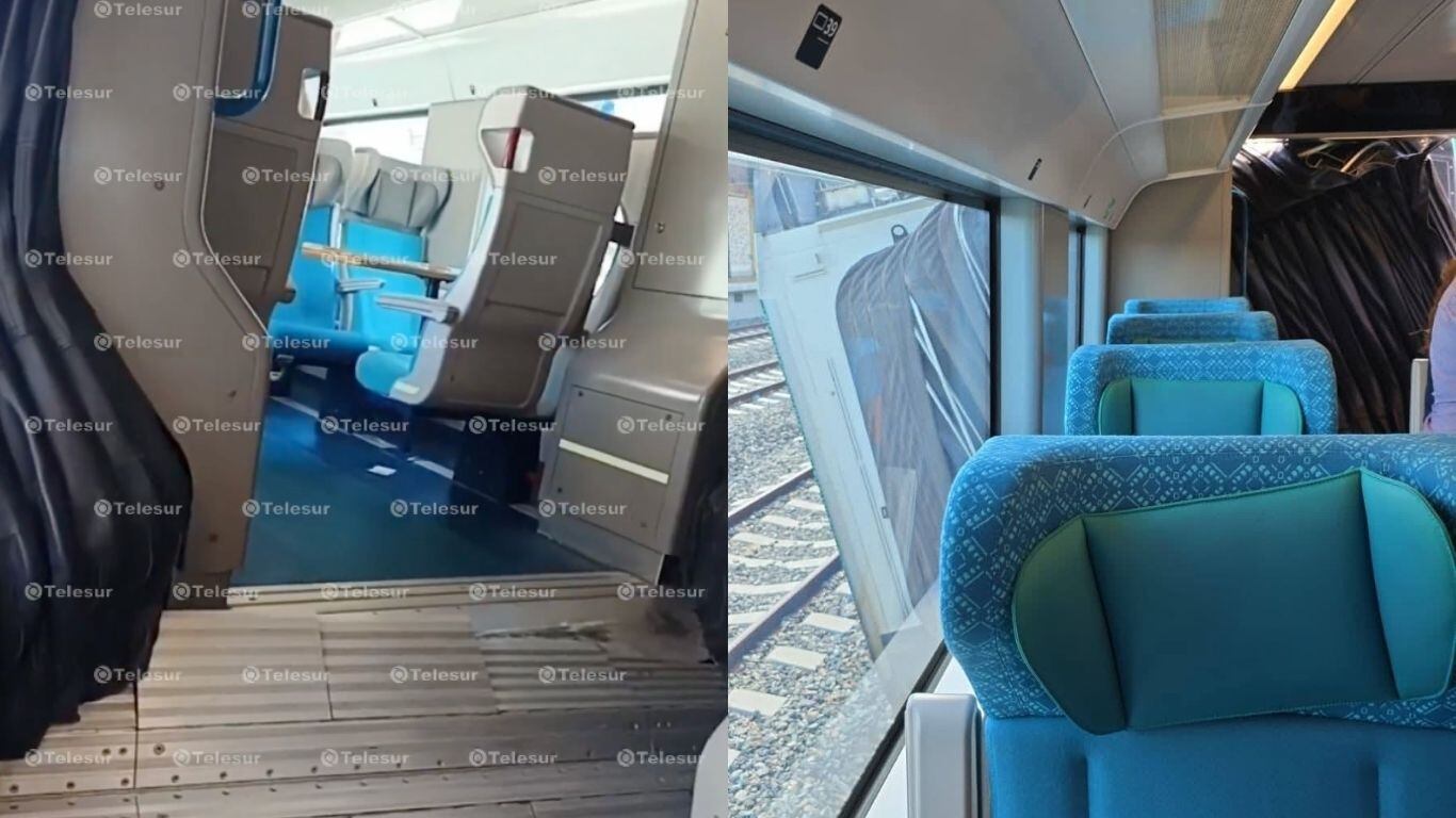 Video desde el interior del Tren Maya