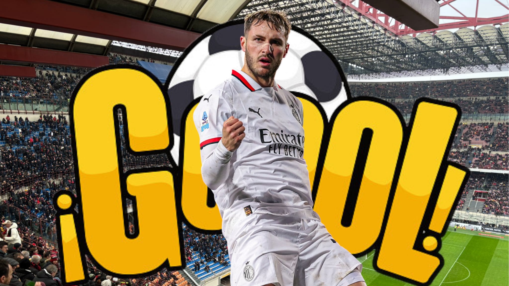 Santi se estrena con el AC Milan