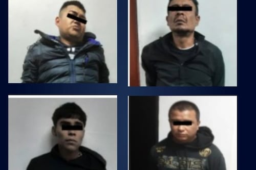 Robo con violencia a casa en Neza deja cuatro asaltantes detenidos