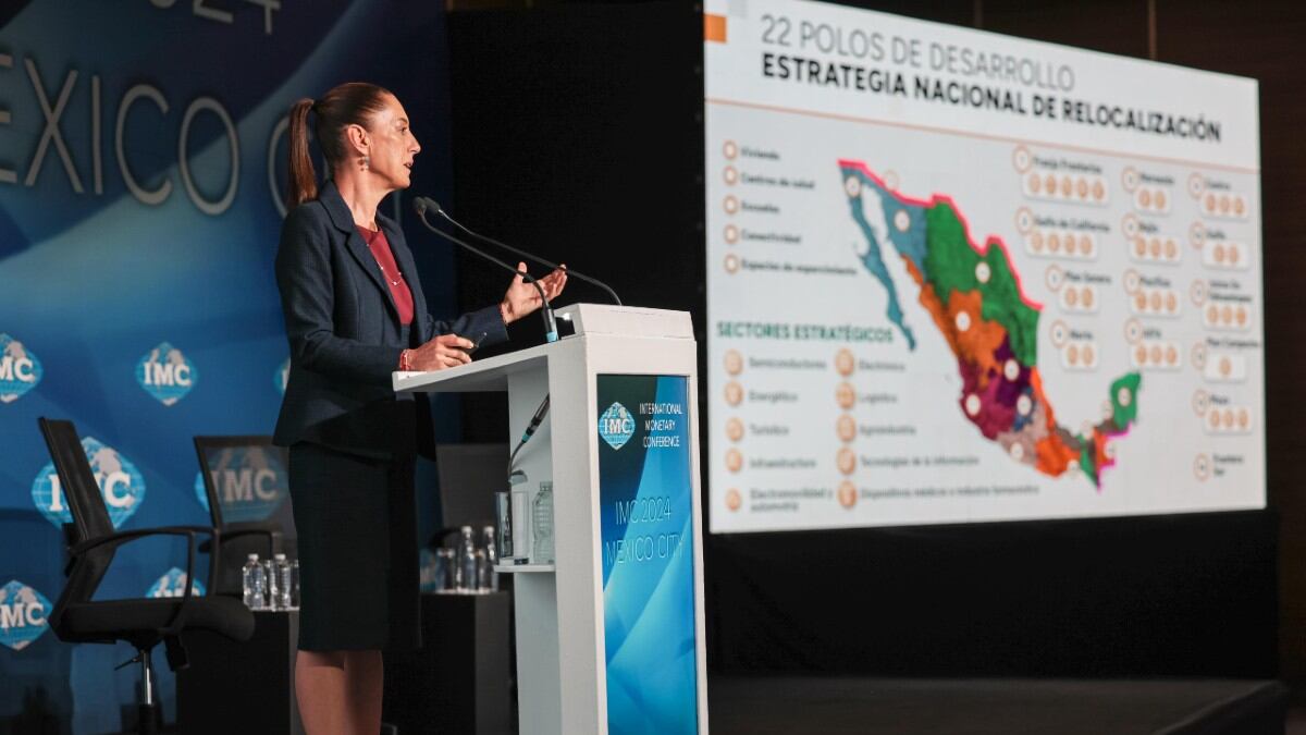 Claudia Sheinbaum IMC Banqueros