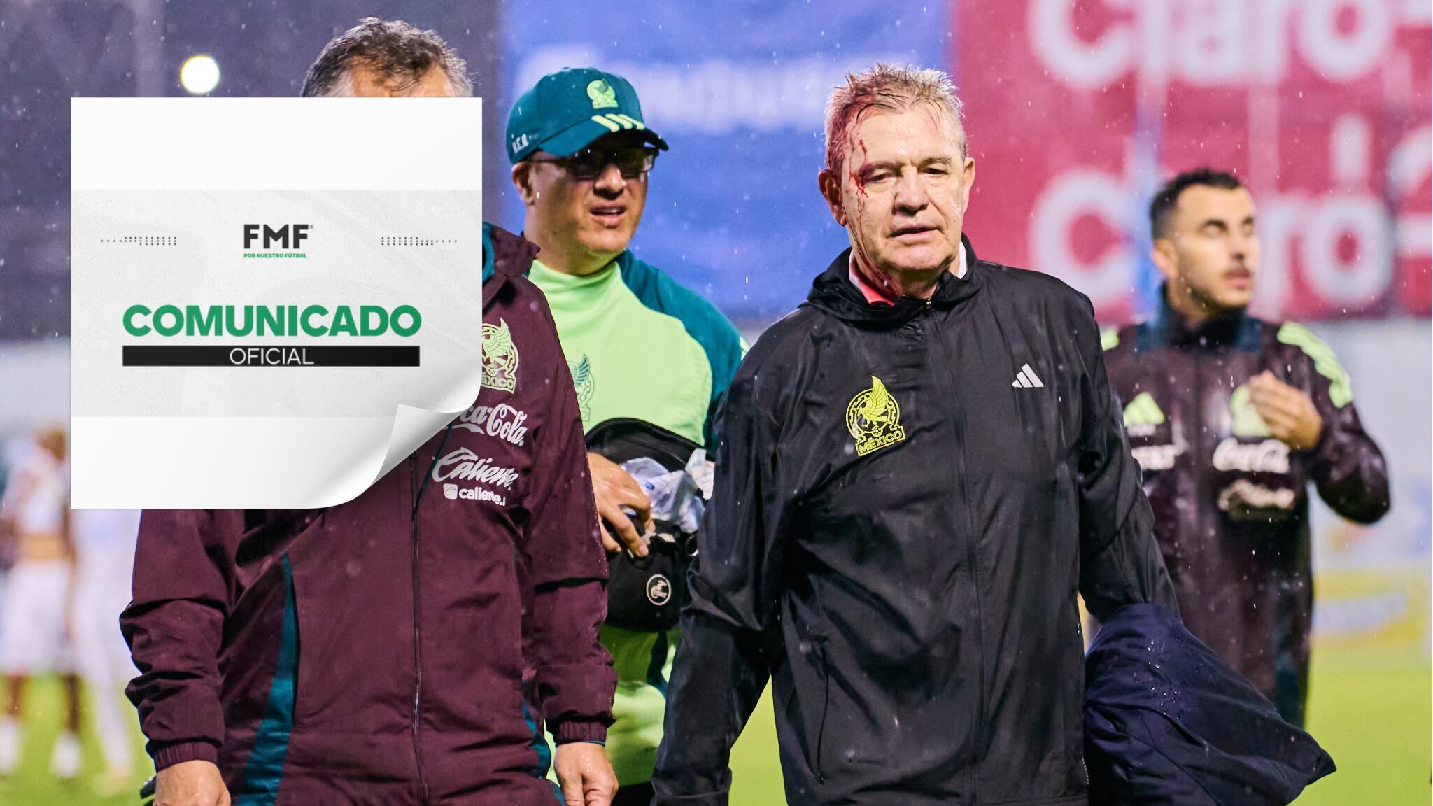 Federación Mexicana de Futbol lanza comunicado tras agresión a Javier Aguirre