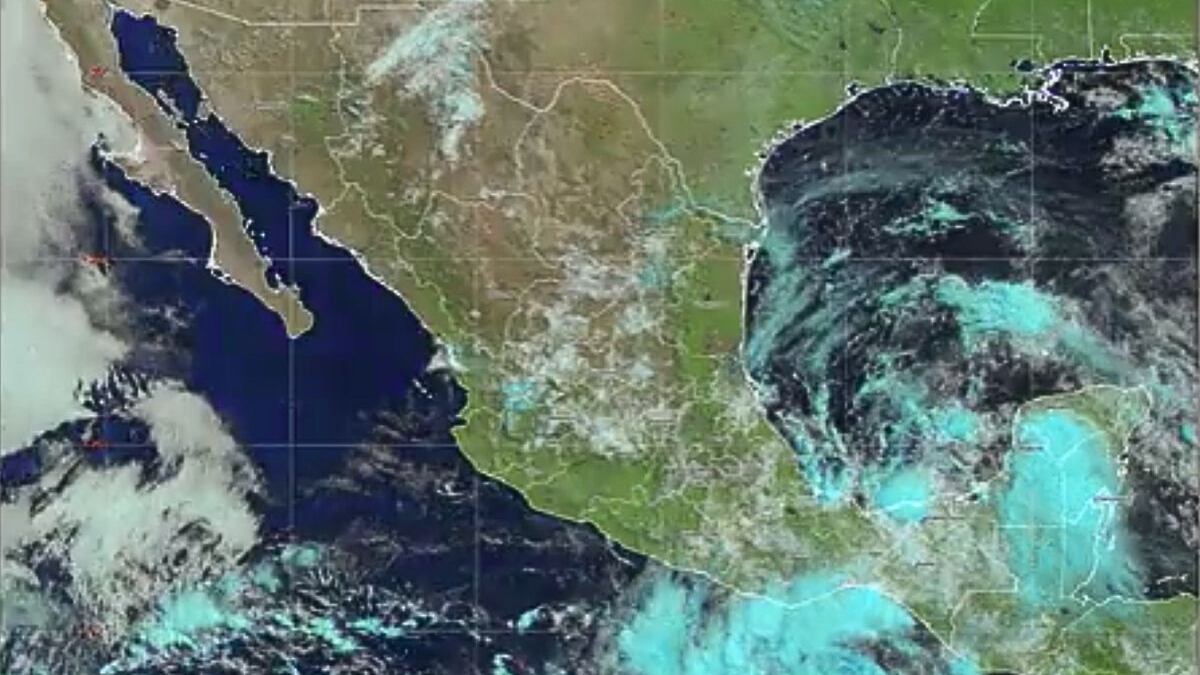 Doble amenaza: Tormentas tropicales Flossie y Barry se aproximan a México con fuertes lluvias