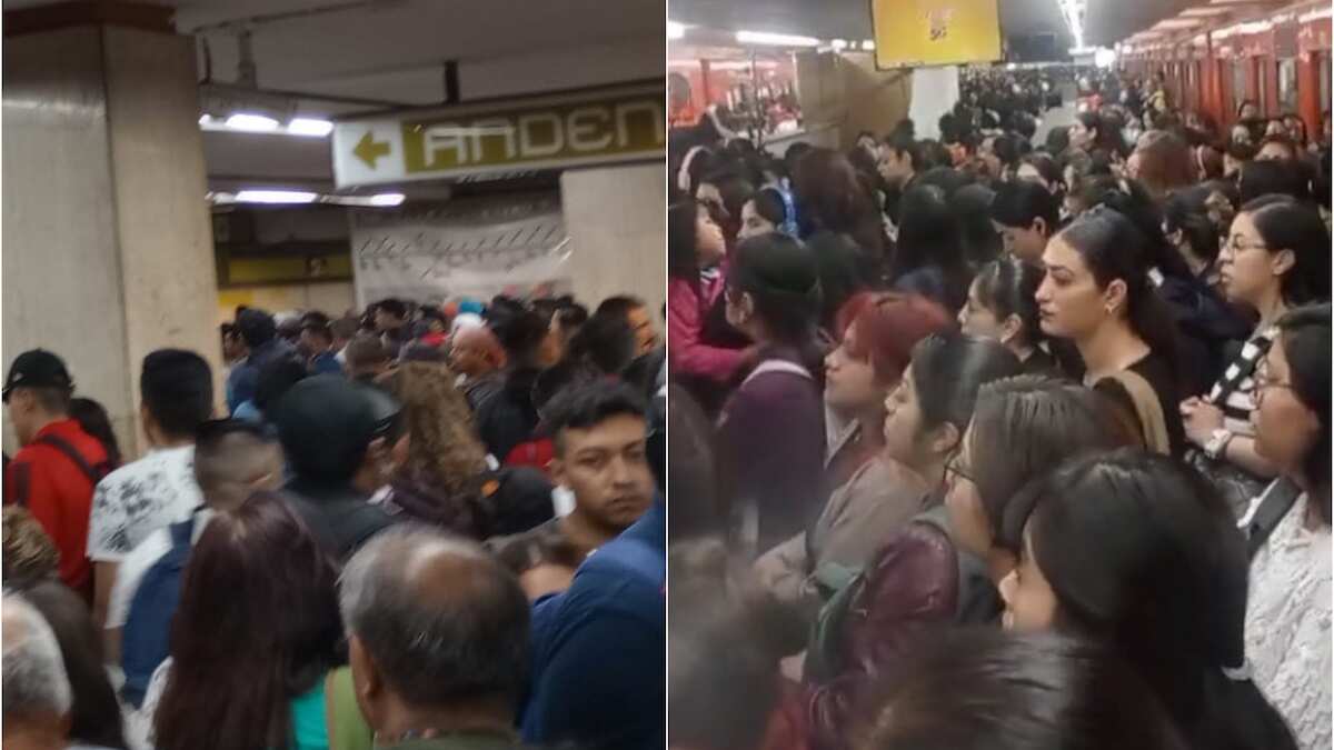 El servicio de transporte presentó problemas la mañana de este lunes. (Especial)