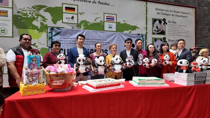 Video Xin Xin: Chapultepec celebra el cumpleaños 35 de la panda gigante más querida de México