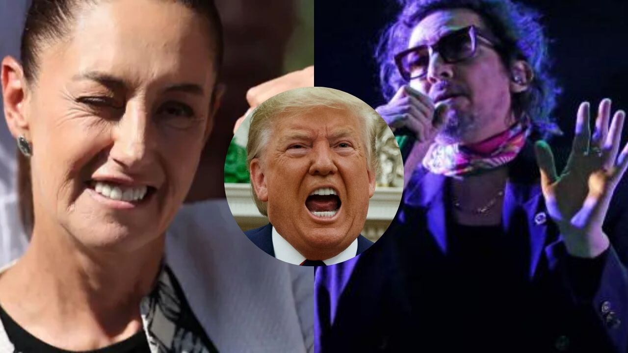El cantante León Larregui escribió un tuit a la presidenta Claudia Sheinbaum.