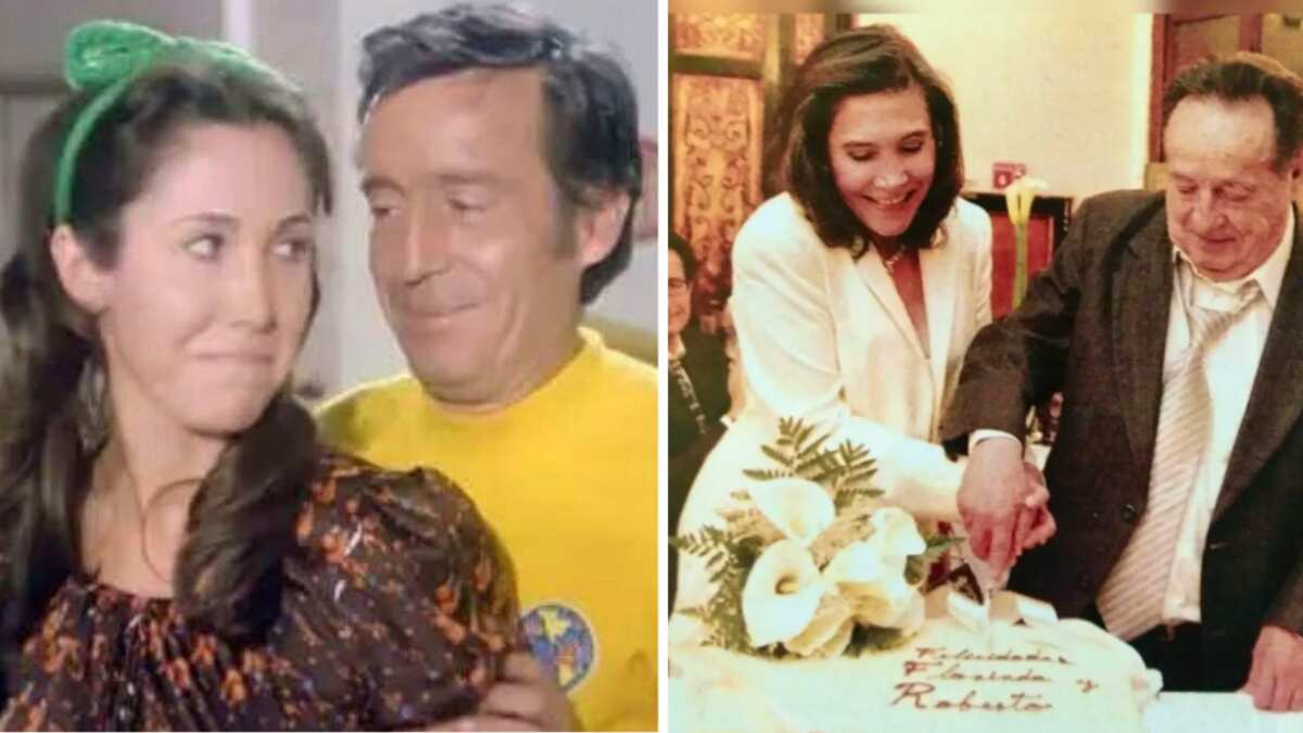 Florinda Meza y Roberto Gómez Bolaños