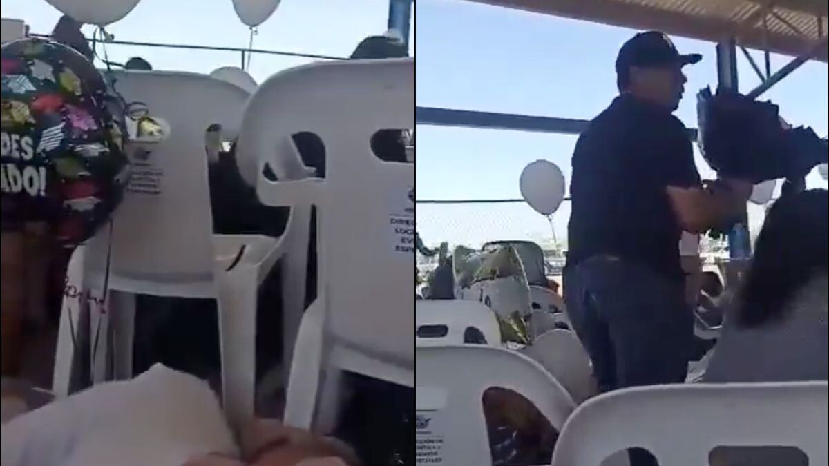 Video: ¡Graduación termina en balacera! Momentos de terror en secundaria de Baja California Sur