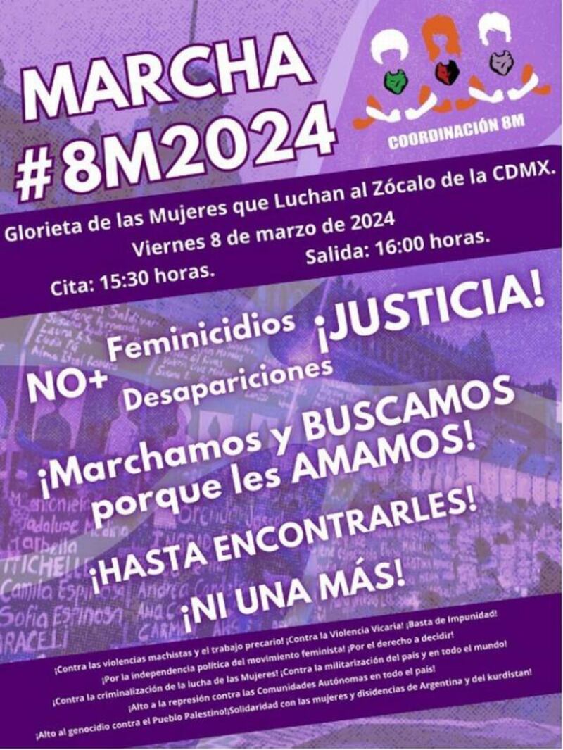 Marcha 8M 2024