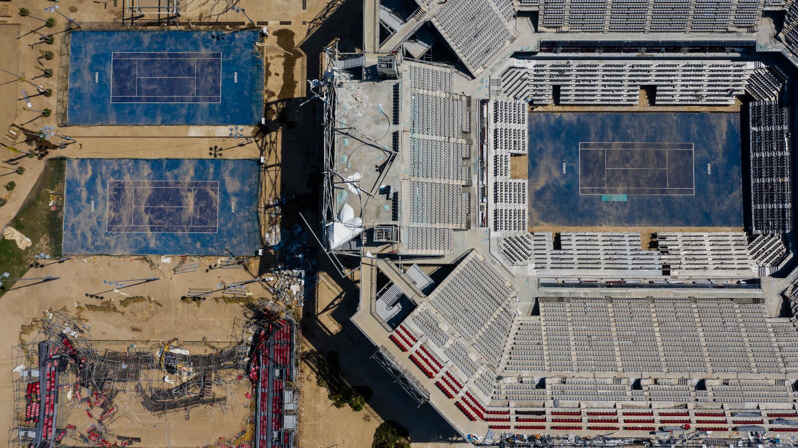 Huracán Otis afecta instalaciones del AMT