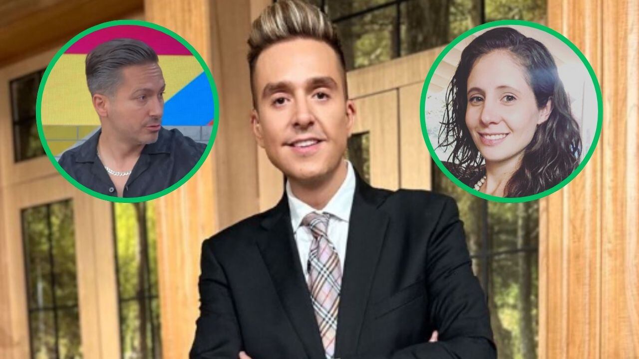 Alex B, Daniel Bisogno y Cristina Riva Palacio