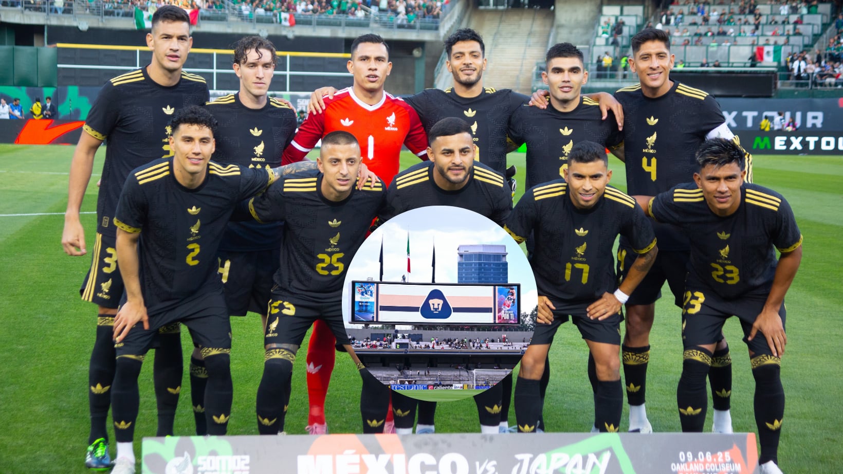 Selección mexicana jugaría en CU.
