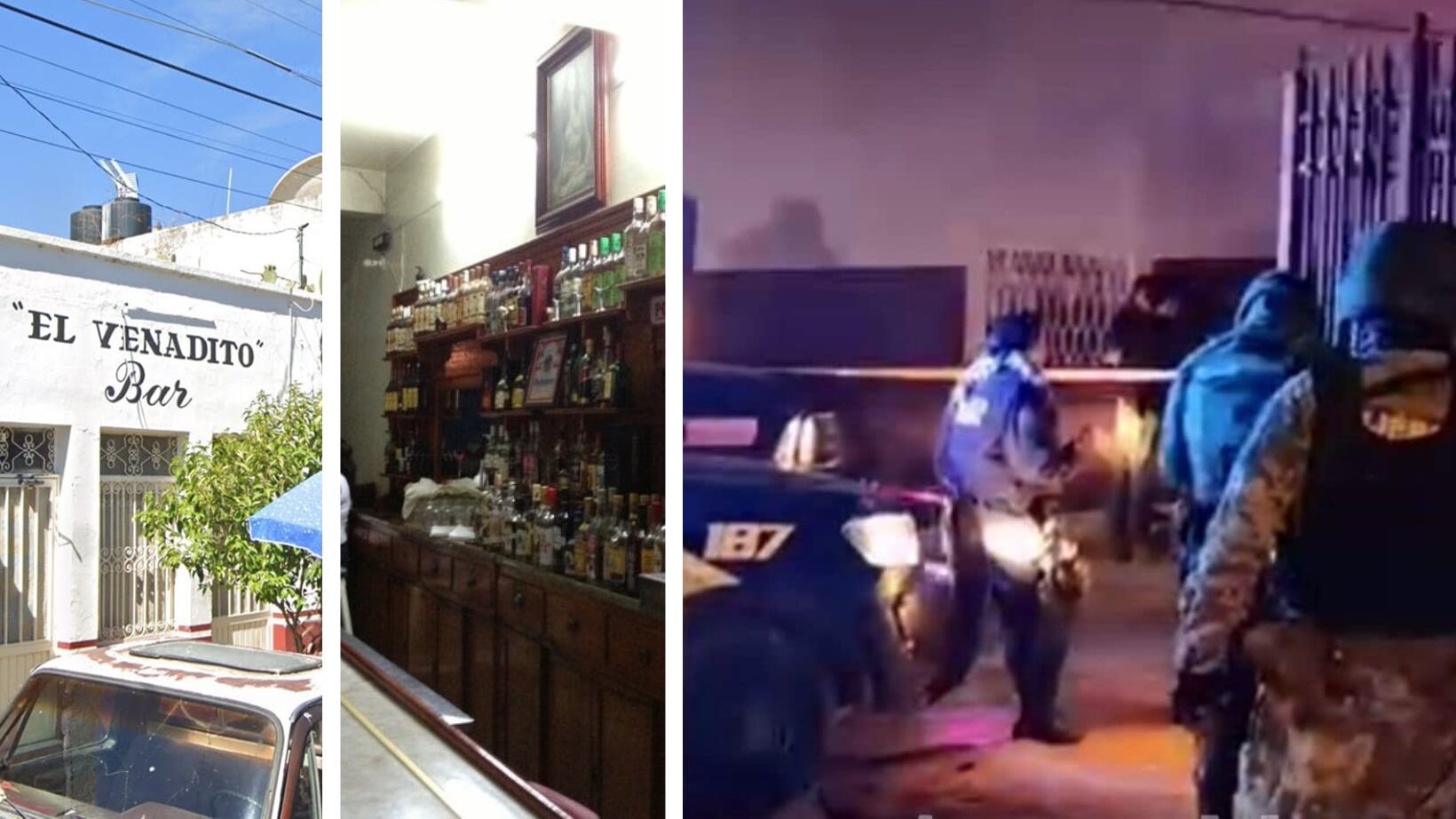 Balacera en bar El Venadito deja siete muertos en Jerez, Zacatecas