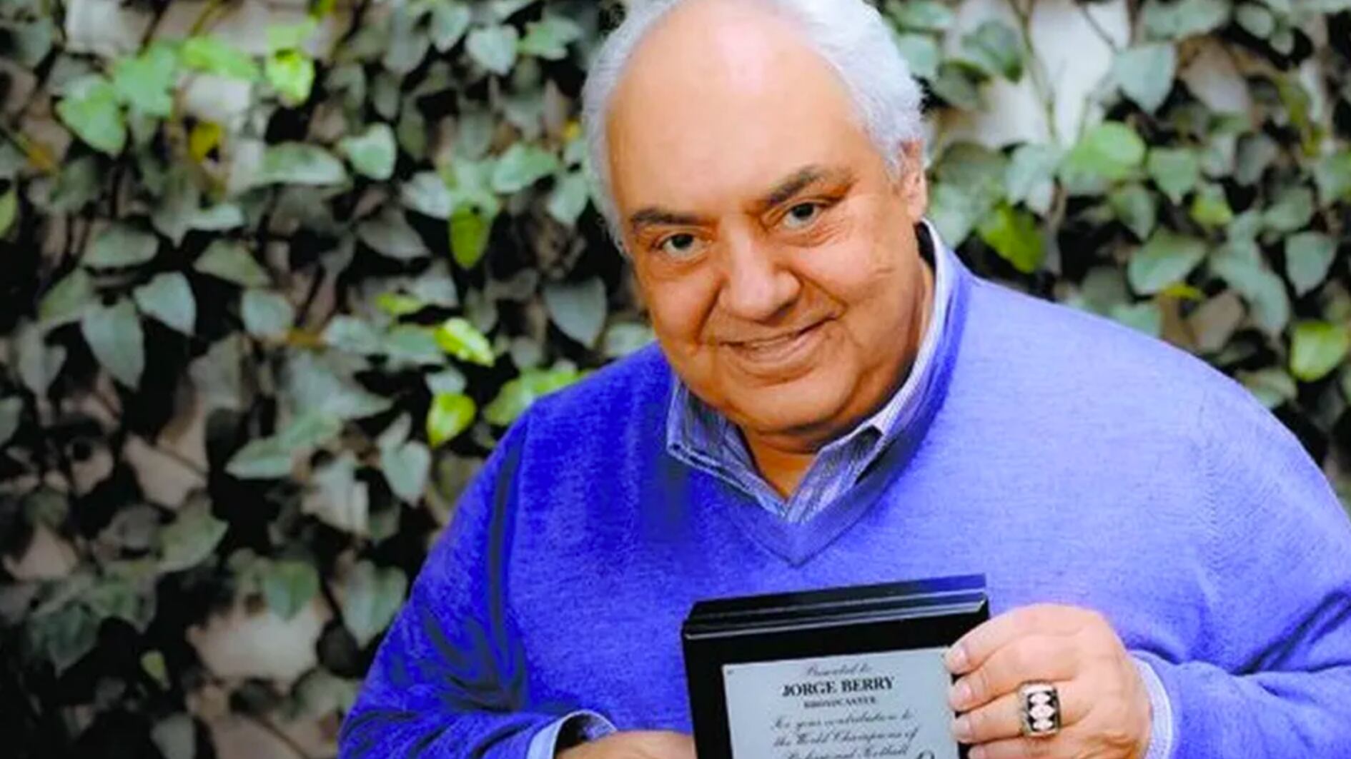 Jorge Berry era aficionado de los Raiders.