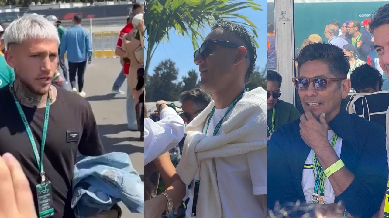 Keylor Navas, Piovi y Jorge Campos en el Gran Premio de México 2025