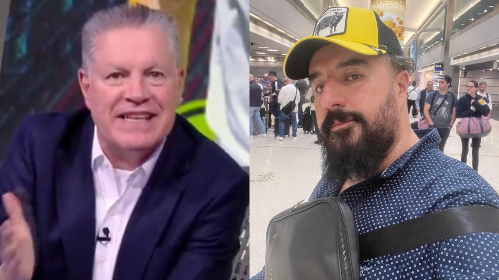 Ricardo Peláez y Álvaro Morales discutieron en pleno programa.