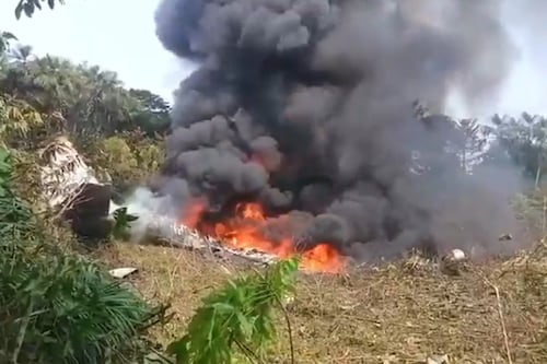 Esta es la cifra y la lista de los militares colombianos del avión Hércules de las FAC accidentado