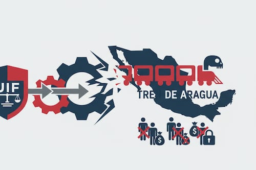 UIF y Tesoro de EE.UU. golpean al Tren de Aragua en México: bloquean a operadores financieros