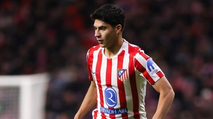 Obed Vargas ya ha tenido minutos como colchonero.