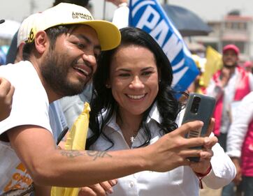 Alejandra del Moral en el día dos de campaña