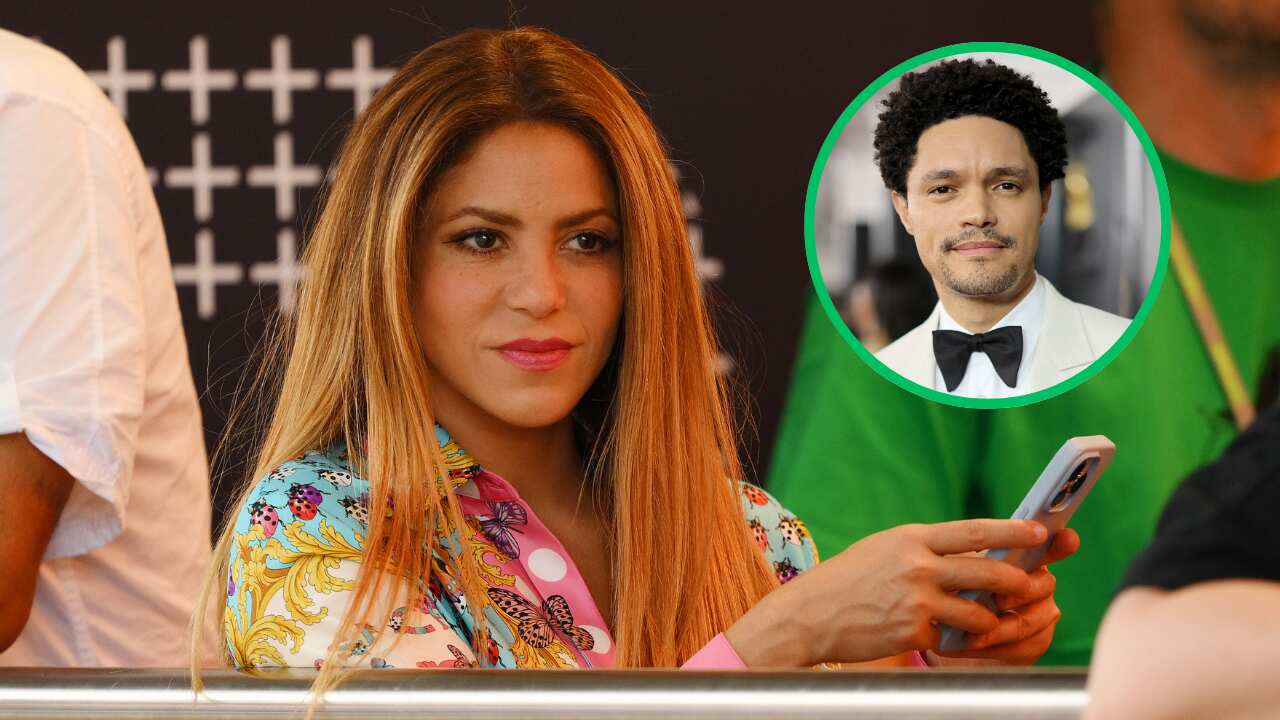 Shakira y Trevor Noah