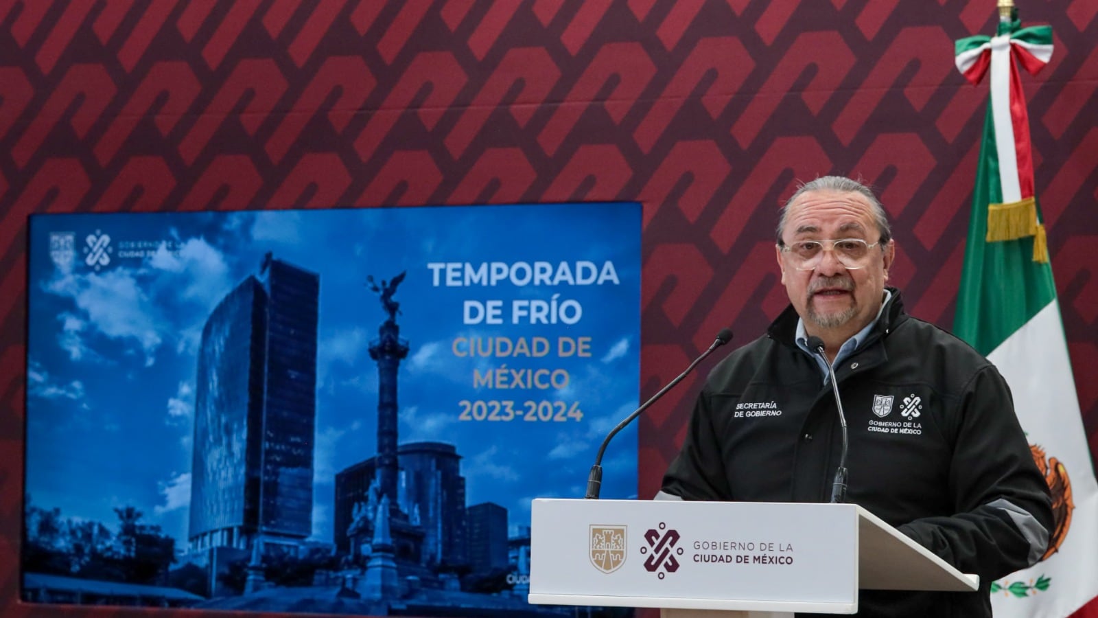 Secretario de Gobierno de la CDMX, Ricardo Ruiz.