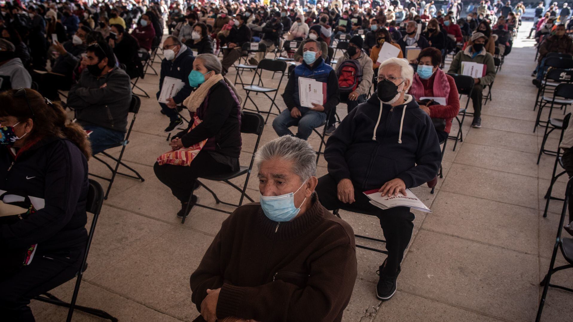 Testamentos en Ferias del Bienestar de CDMX. Foto: Cuartoscuro