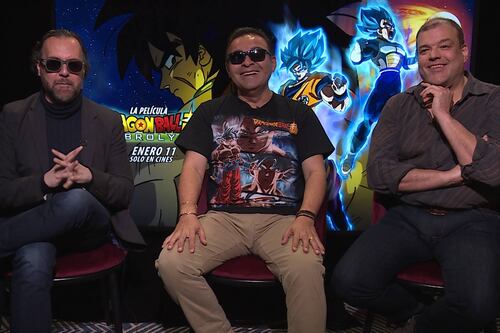 Conversamos con las voces de Gokú, Vegeta y Broly