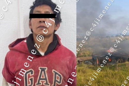 Hombre golpea a su esposa e incendia su casa; autoridades ya lo detuvieron