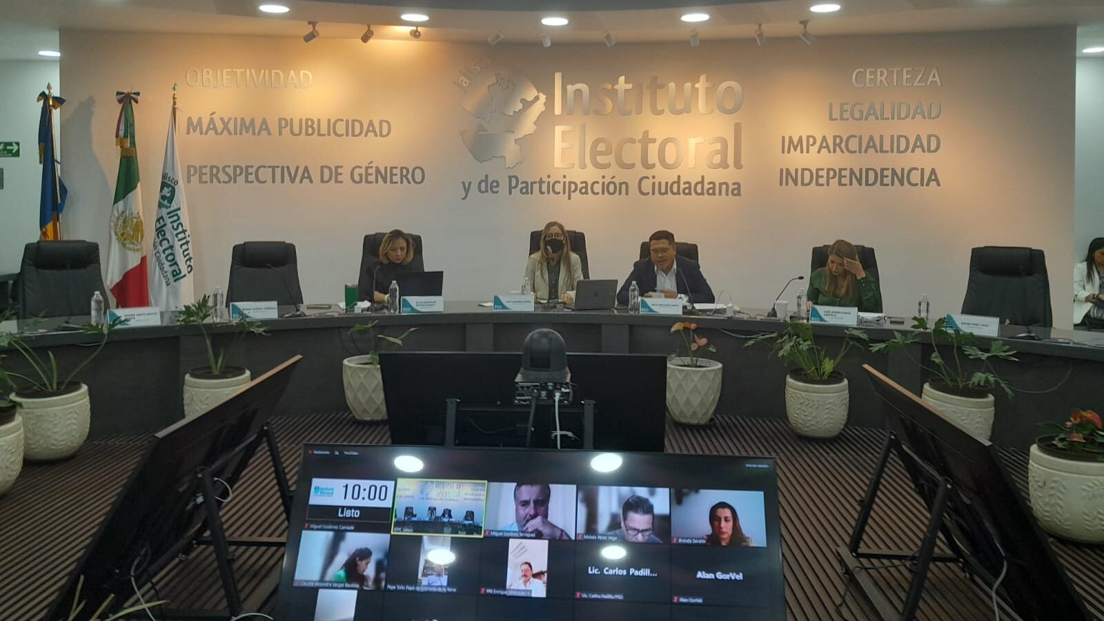 Pleno del IEPC Jalisco.