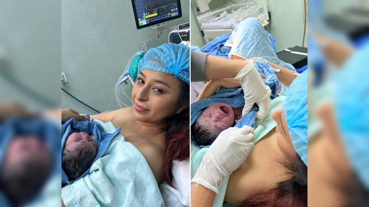 Madre e hija están en perfectas condiciones, la niña nació poco después de la medianoche.