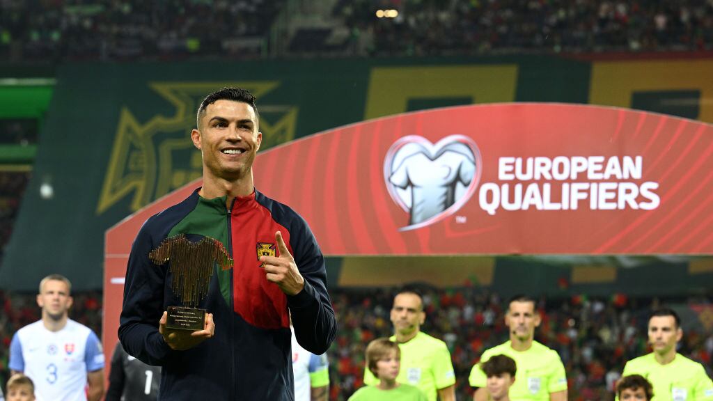 Cristiano ronaldo es el máximo goleador a nivel de selecciones.