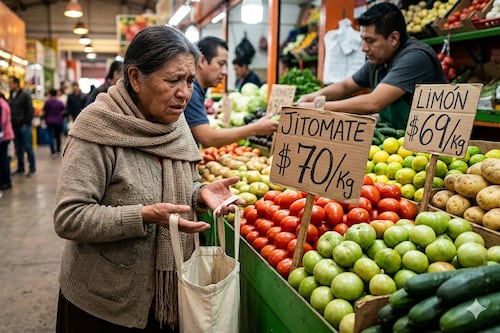 Frutas y verduras se disparan: suben hasta más de 40% y pegan al bolsillo