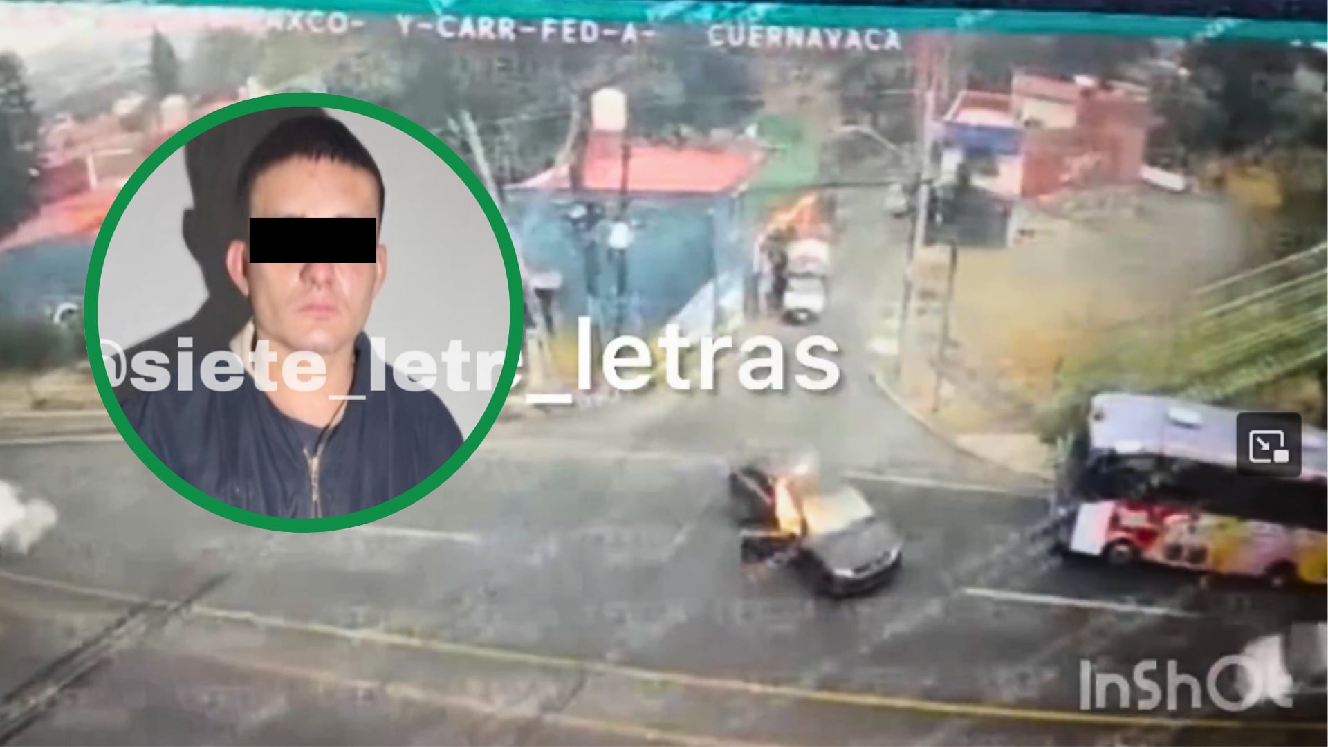 El incendio del vehículo y los disparos al aire derivaron en un despliegue inmediato que incluyó persecuciones