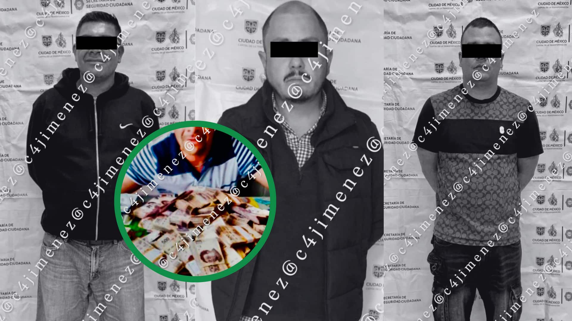 Imágenes de los presuntos asaltantes de viviendas difundidas por el periodista Carlos Jiménez