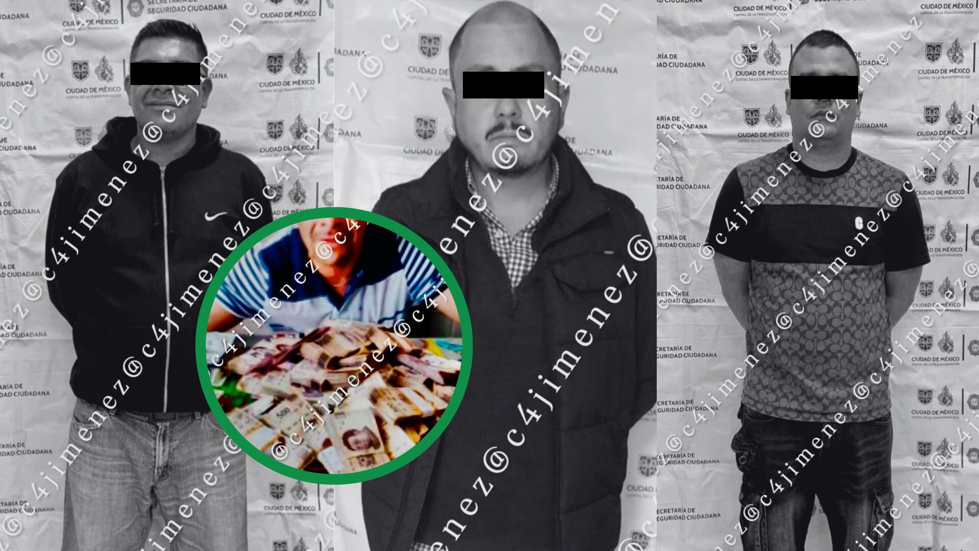 Imágenes de los presuntos asaltantes de viviendas difundidas por el periodista Carlos Jiménez