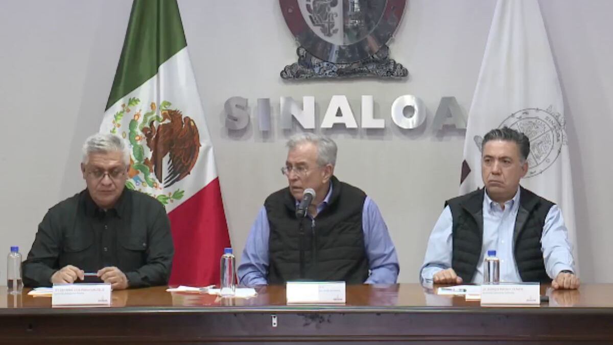 Gobernador de Sinaloa, Rubén Rocha Moya.