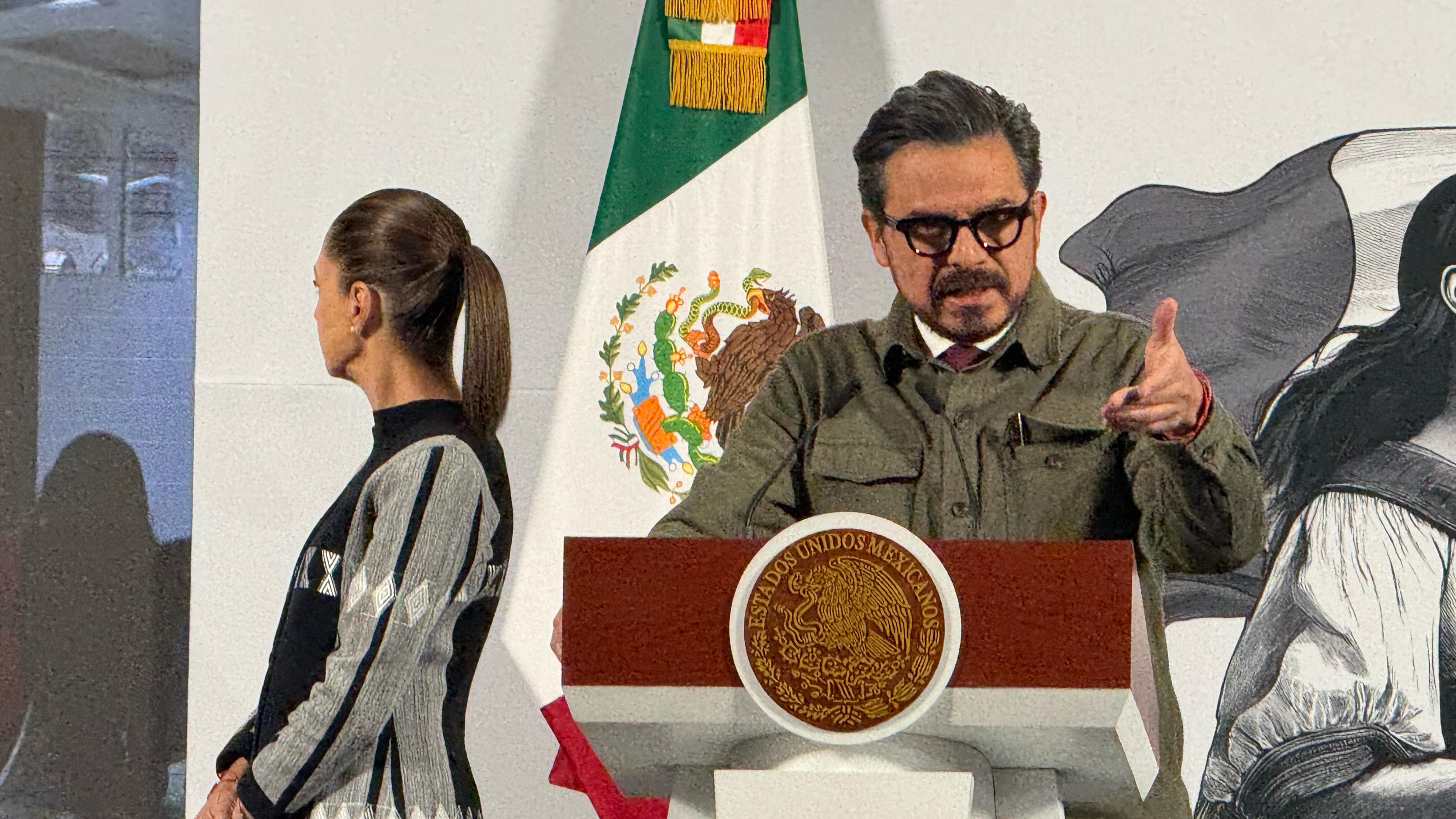 Zoé Robledo, del IMSS, también participó en la conferencia dedicada a la Salud