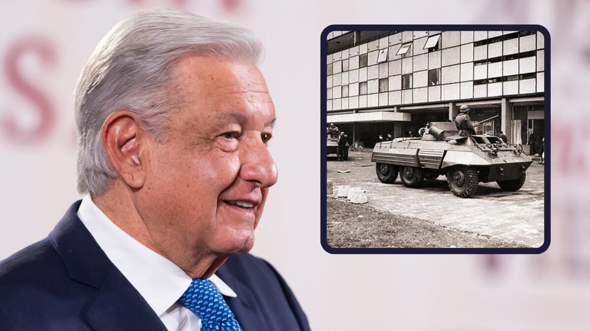 Andrés Manuel López Obrador habló sobre el Movimiento de 1968