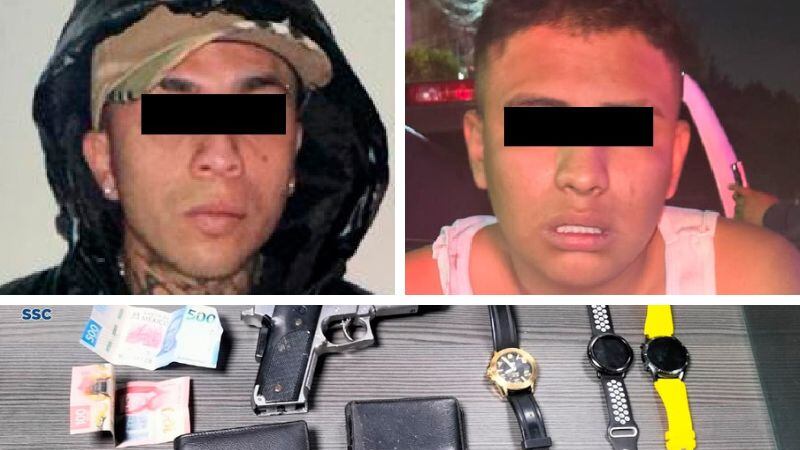 Asaltantes de conductor del Viaducto son detenidos por la SSC