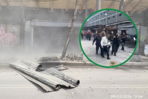 VIDEO: Así rescatan a personas tras colapso de edificio cerca del Metro San Antonio Abad