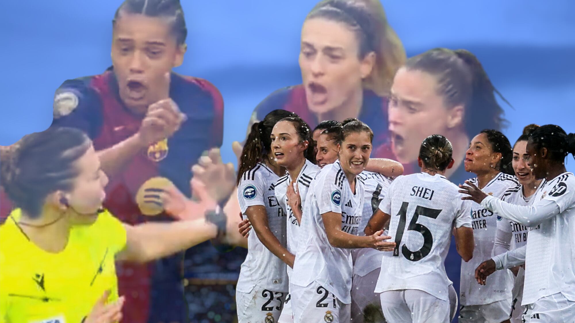 Real Madrid femenino vence al Barceona con polémica